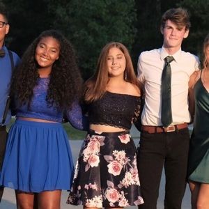 2 piece homecoming skirt and top